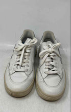 Load image into Gallery viewer, Veja Womens V-12 White Gray Leather Low Top Lace-Up Sneaker Shoes Size 7
