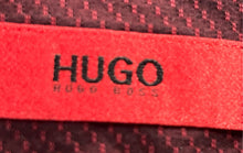 Load image into Gallery viewer, Hugo Boss Mens Burgundy Long Sleeve Spread Collar Dress Shirt Size 17.5

