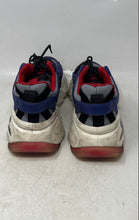 Load image into Gallery viewer, Mazino Mens Black Blue Red Lace-Up Round Toe Low Top Sneaker Shoes Size 9
