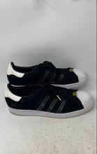 Load image into Gallery viewer, Adidas Mens Superstar EH1543 Black Round Toe Lace-Up Sneaker Shoes Size 12
