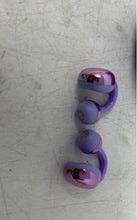Load image into Gallery viewer, Gabba Goods Purple Open-Ear Clip-On Wireless Earbuds W/ Charging Case Not Tested

