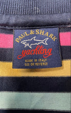 Load image into Gallery viewer, Paul &amp; Shark Mens Multicolor Striped Short Sleeve Regular Fit Polo Shirt Sz 2XB
