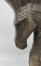 Load image into Gallery viewer, Veronese Design Bronze Home Decorative Collectible Trojan Horse Statue Figurine
