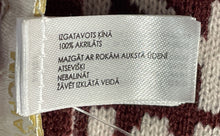 Load image into Gallery viewer, Michael Kors Unisex Brown And Tan Monogram Print Winter Rectangle Scarf One Size
