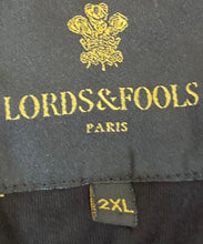 Load image into Gallery viewer, Lords &amp; Fools Womens Black Graphic Print Cotton Pullover T-Shirt Size 2XL
