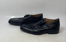 Load image into Gallery viewer, UV Signature Mens Black Square Toe Lace-Up Oxford Dress Shoes Size 10.5
