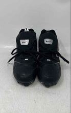 Load image into Gallery viewer, Nike Unisex Kids Expand Tech Black Leather Lace-Up Baseball Cleats Size 4.5 Y
