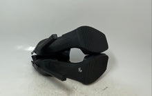 Load image into Gallery viewer, DKNY Womens Black Leather Open Toe Stiletto Heel Ankle Bootie Size 7.5M
