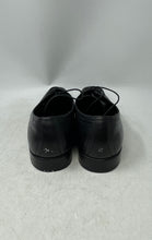 Load image into Gallery viewer, Hugo Boss Mens Black Leather Square Toe Lace-Up Oxford Dress Shoes Size 11
