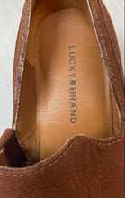 Load image into Gallery viewer, Lucky Brand Womens Vennia Brown High Block Ankle Booties Size 6.5M
