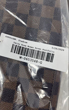 Load image into Gallery viewer, Daisy Rose Portfolio Womens Brown Checkered Print Zipper Laptop Sleeve Case
