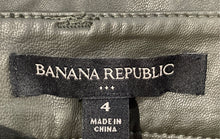 Load image into Gallery viewer, Banana Republic Womens Green Front Button Pockets A-Line Skirt Size 4
