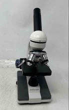 Load image into Gallery viewer, AmScope White Black Portable Monocular Compound Microscope Not Tested
