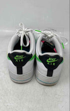 Load image into Gallery viewer, Nike Kids Air Force 1 Low DJ5154-100 White Black Green Pink Sneaker Shoes Sz 6Y
