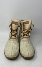 Load image into Gallery viewer, Sperry Top-Sider Womens Saltwater STS80493 Oat Gold Waterproof Duck Boots Sz 9M
