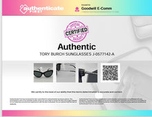 Load image into Gallery viewer, Authentic Tory Burch Women's Gunmetal Black Sunglasses

