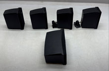 Load image into Gallery viewer, Lot Of 5 Pcs Sony SS-MSP75 Black Surround Sound Home Theater Speaker Not Tested
