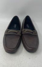 Load image into Gallery viewer, Alfani Mens Egan 35877 Brown Round Toe Slip-On Driving Loafer Shoes Size 9.5M
