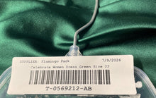 Load image into Gallery viewer, Celebrate DB Studio Womens Green One-Shoulder Bridesmaid Maxi Dress Sz 22 W/Tags
