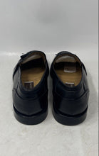 Load image into Gallery viewer, Johnston &amp; Murphy Mens Black Tassel Round Toe Slip-On Loafer Shoes Size 9 M
