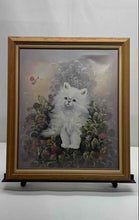 Load image into Gallery viewer, Home Decorative Wall Hanging Framed Fluffy White Persian Cat Art Painting
