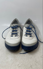 Load image into Gallery viewer, Ecco Mens Cage White Blue Low Top Lace-Up Golf Sneakers Size EUR 43
