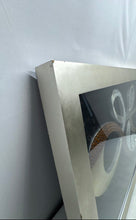 Load image into Gallery viewer, Modern Large 3D Mixed Metal Design Abstract Wall Art Home Decor Silver Frame
