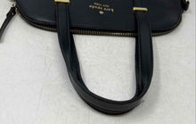 Load image into Gallery viewer, Kate Spade New York Womens Black Leather Zipper Top Handle Satchel Handbag
