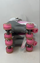 Load image into Gallery viewer, Kuxuan Girls Multicolor Sports Racing Adjustable Roller Skates Size Medium

