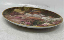 Load image into Gallery viewer, Reco Easter Morning Visitors Sandra Kuck Flowers Porcelain Collector Plate
