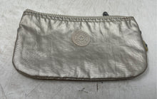 Load image into Gallery viewer, Kipling Womens Silver Card Holder Inner Pocket Zipper Small Pouch Wallet

