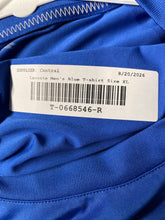 Load image into Gallery viewer, Lacoste Mens Blue Short Sleeve Slim Fit Crew Neck Pullover T-Shirt Size XL
