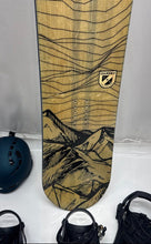 Load image into Gallery viewer, Chamonix Winter Sporting Equipment Multicolor Snowboard With Accessories In Bag
