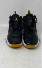 Load image into Gallery viewer, Nike Kids Air Jordan Stay Loyal 3 Black Yellow Lace-Up Sneaker Shoes Size 4.5Y
