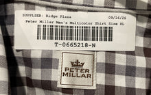 Load image into Gallery viewer, Peter Millar Mens Multicolor Gingham Cotton Long Sleeve Button-Up Shirt Size XL

