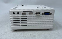 Load image into Gallery viewer, Moseco Model QK01 White Full HD 1080P Portable Mini LCD LED Projector Not Tested
