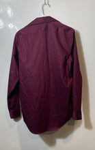 Load image into Gallery viewer, Calvin Klein Mens Red Infinite Non-Iron Slim Fit Stretch Dress Shirt Size 14 1/2

