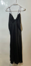 Load image into Gallery viewer, Banana Republic Womens Black Cowl Neck Sleeveless Midi Slip Dress Size XS
