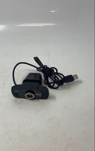 Load image into Gallery viewer, HSXJ Black Red USB Wired Desktop Computer Accessory Webcam Not Tested

