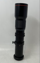 Load image into Gallery viewer, Vivitar Series 1 No.183045 Black 500mm Super Telephoto Zoom Lens Untested

