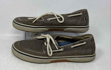 Load image into Gallery viewer, Sperry Mens Halyard 2-Eye Brown Round Toe Slip-On Boat Shoes Size 10M
