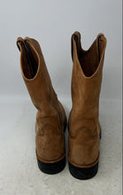 Load image into Gallery viewer, Rhino Mens Brown Leather Pull-On Round Toe Mid Calf Western Boots Size 11
