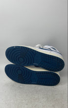 Load image into Gallery viewer, Nike Boys Air Jordan 1 Mid SE FN7432-141 White Leather Sneakers Shoes Size 7Y
