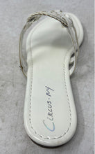 Load image into Gallery viewer, Circus By Sam Edelman Womens Canyon White Leather Slip-On Thong Sandals Size 7M
