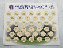 Load image into Gallery viewer, The Golden Presidential Coin Dollar Complete Collection Display Box Only
