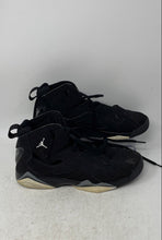 Load image into Gallery viewer, Nike Boys Air Jordan True Flight 343795-010 Black Lace-Up Sneakers Shoes Size 6Y
