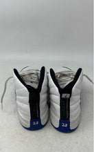 Load image into Gallery viewer, Nike Kids Jordan 12 Retro 151186-140 White Blue Sneaker Shoes Size 2.5 No Insole
