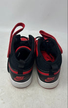 Load image into Gallery viewer, Nike Kids Court Borough Mid 2 CD7782-003 Black Red White Sneakers Shoes Sz 5.5Y
