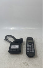 Load image into Gallery viewer, Panasonic KX-TGDA51 Black Cordless Phone Handset With Charging Base Untested
