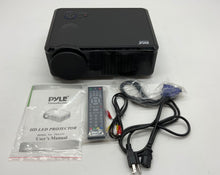 Load image into Gallery viewer, Pyle Pro PRJLE33 100 In Viewing Screen 1080p HD LED Projector In Box Not Tested
